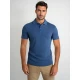 Vyriški mėlyni polo marškinėliai Casual JS/8T80