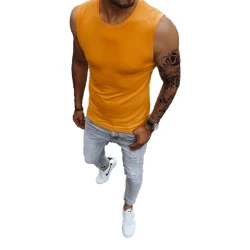 Vyriški oranžinės spalvos marškinėliai Lock