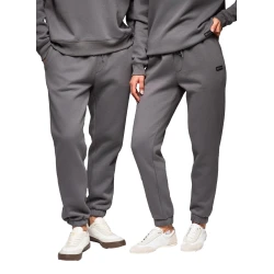 Unisex laisvalaikio tamsiai pilkos kelnės Argan