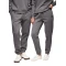 Unisex laisvalaikio tamsiai pilkos kelnės Argan