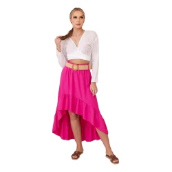 Moteriškas rožinis sijonas Pixel