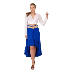 Moteriškas mėlynas sijonas Pixel