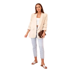 Moteriškas rusvas švarkas Florita