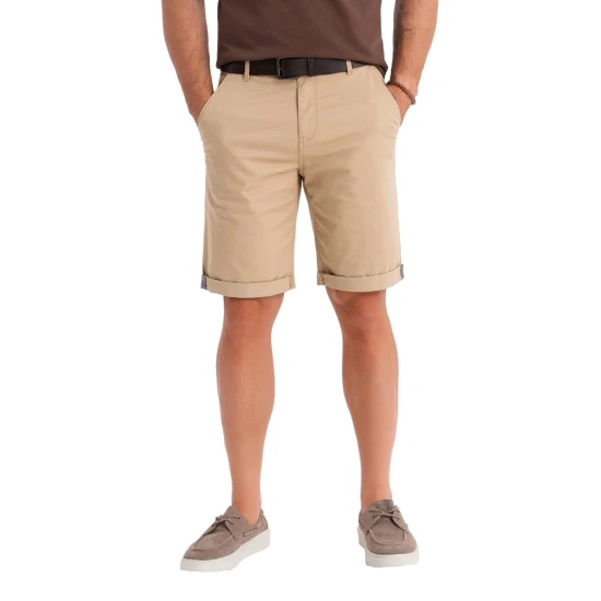 Vyriški rusvos spalvos šortai Rod V11 OM-SRCS-0197