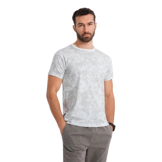 Vyriški baltos spalvos marškinėliai Bracon V1 OM-TSFP-0223