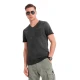 Vyriški juodos spalvos marškinėliai Montel
