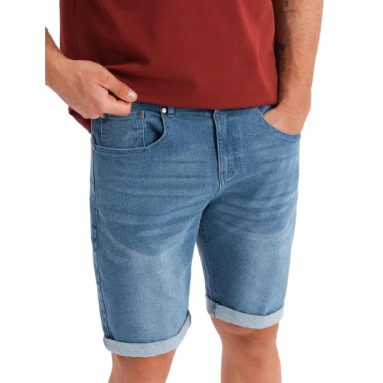 Vyriški mėlyni džinsiniai šortai Ragat V2 OM-SRDS-0164