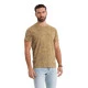 Vyriški rusvos spalvos marškinėliai Bracon