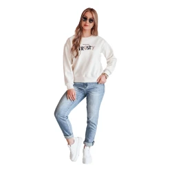 Moteriškas baltas džemperis Trusty