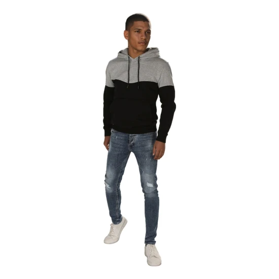 Vyriškas šviesiai pilkas džemperis Race BX5875