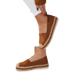 Moteriški rudi laisvalaikio bateliai LANSI