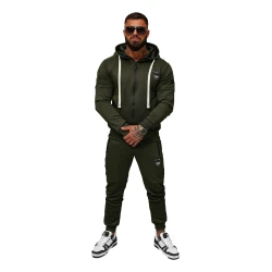 Vyriškas chaki spalvos sportinio kostiumo komplektas Icon