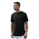 Vyriški juodos spalvos marškinėliai Marly
