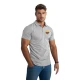 Vyriški šviesiai pilki polo marškinėliai Širdis JS/8T80