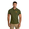 Vyriški chaki polo marškinėliai Širdis JS/8T80