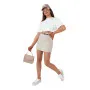 Naisten beige minihame Daniz