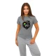 Moteriški pilki marškinėliai Vilkas pilkas PK4029