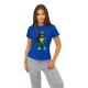 Moteriški mėlyni marškinėliai Meškutė PK4023