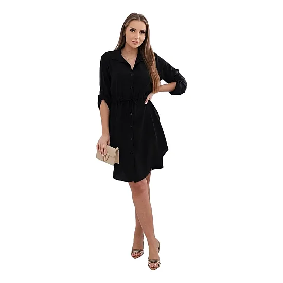 Moteriška juoda suknelė Hill 28057