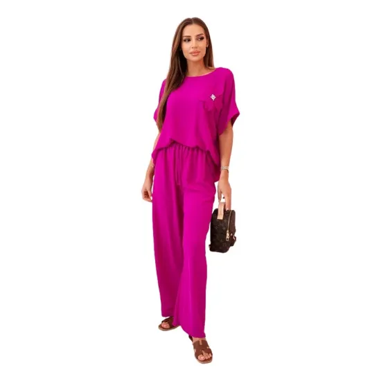 Moteriškas violetinis komplektas Loren 31922