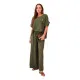 Women's khaki set Loren 31918