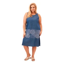 Moteriška mėlyna suknelė Norval