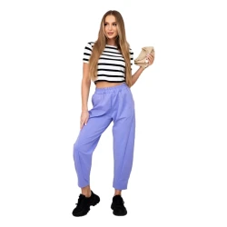 Moteriškos violetinės kelnės Punto