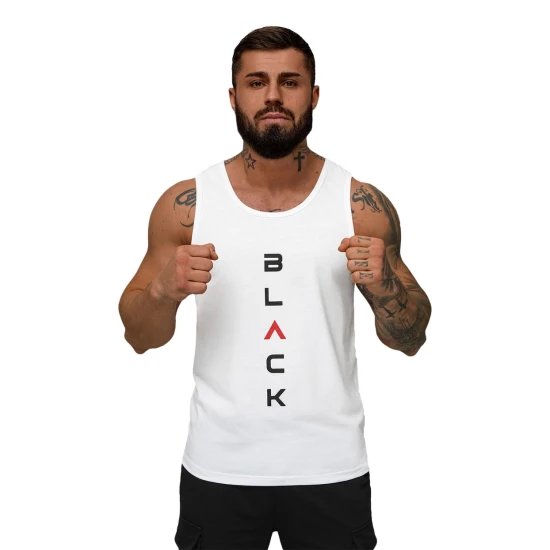 Vyriški balti berankoviai marškinėliai Back JS/8B1705/1Z