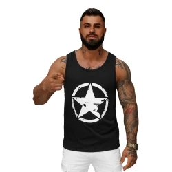 Vyriški juodi berankoviai marškinėliai West