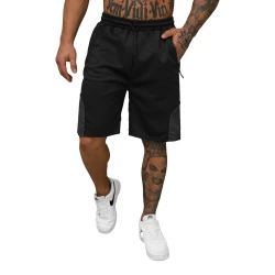 Vyriški juodi sportiniai šortai Frost