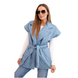 Moteriška mėlynos spalvos liemenė Dion