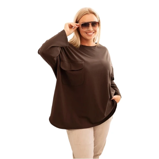 Moteriška ruda palaidinė Margo PLIUS dydis moterims