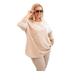 Moteriška šviesiai rusva palaidinė Margo