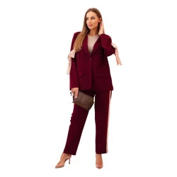 Moteriškas bordo komplektas Rene