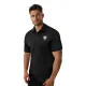 Vīriešu melns polo krekls Sharp POLO T-krekls