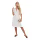 Moteriška balta suknelė Orbit Ilgos suknelės
