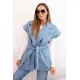 Women's blue vest Dion Women's waistcoats