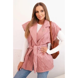 Moteriška rožinės spalvos liemenė Dion