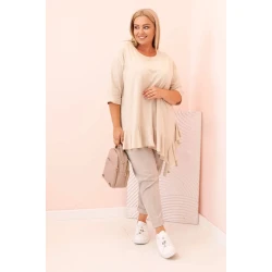 Moteriška šviesiai rusva palaidinė Berin