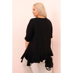 Moteriška juoda palaidinė Berin