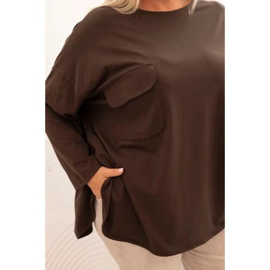 Moteriška ruda palaidinė Margo PLIUS dydis moterims