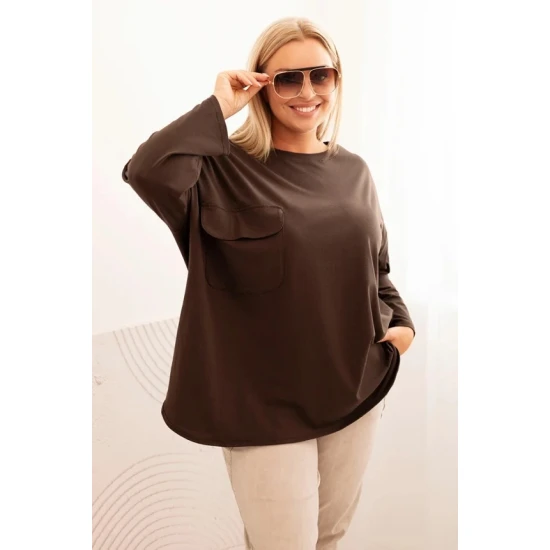 Moteriška ruda palaidinė Margo PLIUS dydis moterims