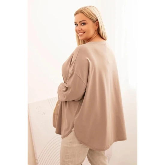 Moteriška rusva palaidinė Margo PLIUS dydis moterims