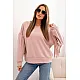 Women's pink jumper Melinda Hoodless jumpers