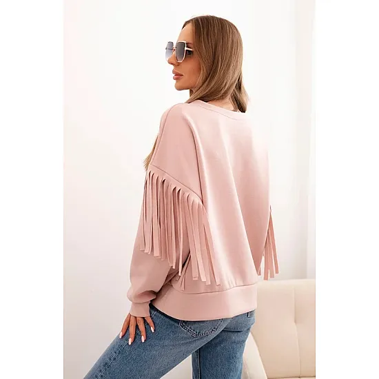 Women's pink jumper Melinda Hoodless jumpers