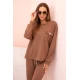 Moteriškas rudas komplektas Naomi Moteriški komplektai