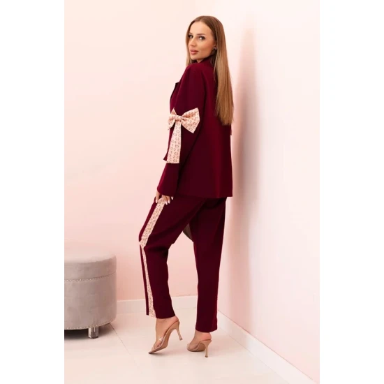 Moteriškas bordo komplektas Rene Moteriški komplektai