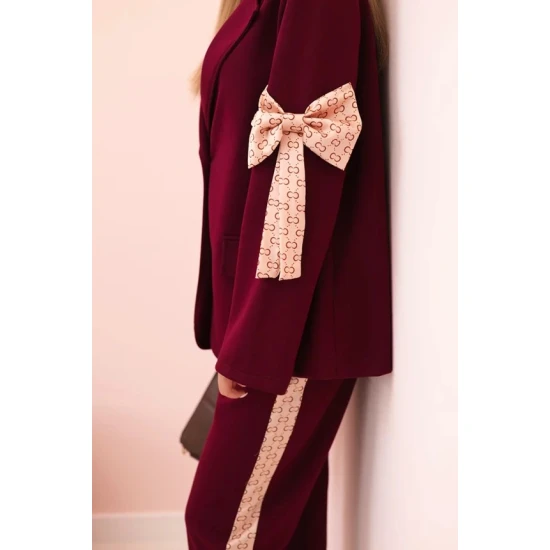 Moteriškas bordo komplektas Rene Moteriški komplektai