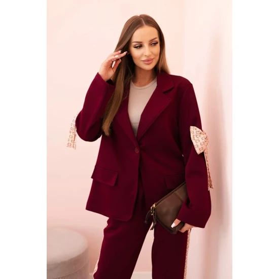 Moteriškas bordo komplektas Rene Moteriški komplektai