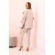 Moteriškas smėlio spalvos komplektas Rene Moteriški komplektai